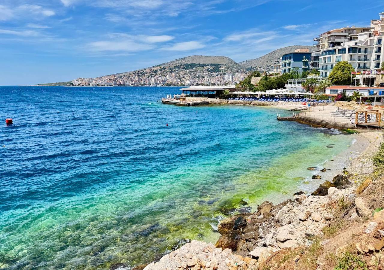 Del Mar Sea View Apartment Σαράντα Εξωτερικό φωτογραφία