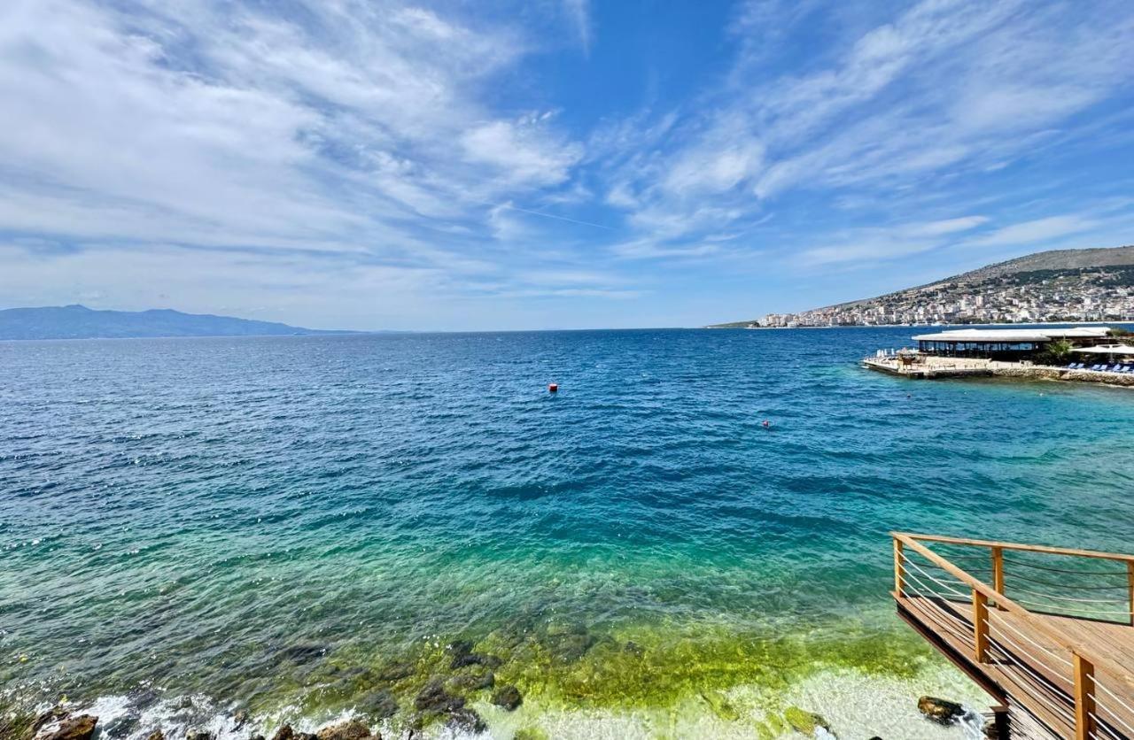 Del Mar Sea View Apartment Σαράντα Εξωτερικό φωτογραφία